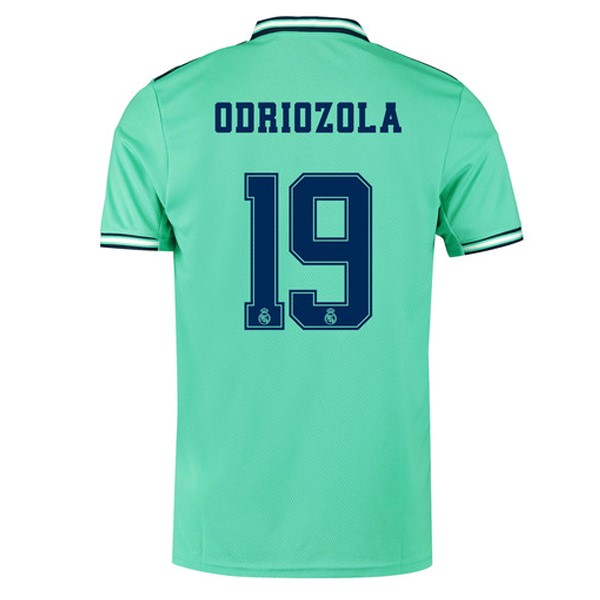 Camiseta Real Madrid NO.19 Odriozola 3ª 2019-2020 Verde